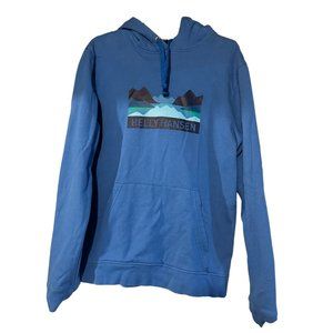 Helly Hansen Blue Hoodie - Large